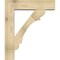 Ekena Millwork Olympic Block Rough Sawn Bracket w/ Offset Brace, Douglas Fir, 8"W x 32"D x 38"H BKT0806X32X38OLY05RDF - alternate 3